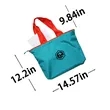 Reusable Large Foldable Tote Bag Fits In Pocket | https://www.bestnamebadges.com