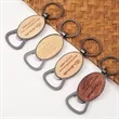Wooden Bottle Opener Keychains | https://www.bestnamebadges.com