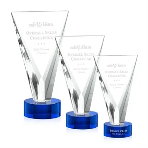 Mustico Award - Blue | https://www.bestnamebadges.com