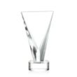 Mustico Award - Clear | https://www.bestnamebadges.com