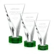 Mustico Award - Green | https://www.bestnamebadges.com