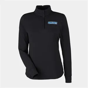 Under Armour Ladies' Playoff Quarter-Zip | https://www.bestnamebadges.com