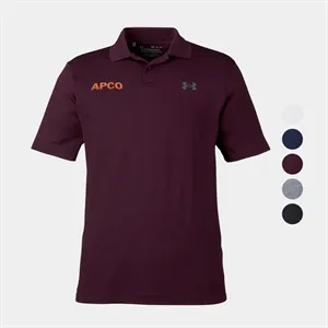 Under Armour Men's Performance 3.0 Golf Polo | https://www.bestnamebadges.com