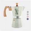 GROSCHE® Stone 9 Cup Stovetop Moka Pot Espresso Coffee Maker | https://www.bestnamebadges.com