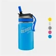 12 oz. GROSCHE® Kids Insulated Water Bottle With Straw | https://www.bestnamebadges.com