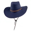 Adult version Suede Cowboy Hat | https://www.bestnamebadges.com