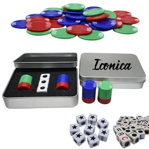 Custom Left Right Center Dice Set Board Game