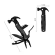 All in One Multitool Portable Folding Survival Hammer | https://www.bestnamebadges.com