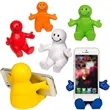 Squeezable Stress Reliever Colorful Smiley Face Phone Holder | https://www.bestnamebadges.com
