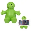 Squeezable Stress Reliever Colorful Smiley Face Phone Holder | https://www.bestnamebadges.com