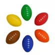 3.5" Mini Rugby Ball Squeezie Stress Reliever | https://www.bestnamebadges.com