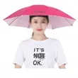 Outdoor Umbrella Hat | https://www.bestnamebadges.com