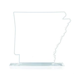 State Map Award -  Arkansas | https://www.bestnamebadges.com