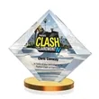 Teston VividPrint™ Award - Amber | https://www.bestnamebadges.com