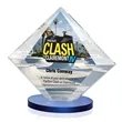 Teston VividPrint™ Award - Blue | https://www.bestnamebadges.com
