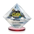Teston VividPrint™ Award - Red | https://www.bestnamebadges.com