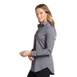 OGIO® Ladies Long Sleeve Buttoned-Up Shirt | https://www.bestnamebadges.com