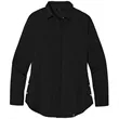 OGIO® Ladies Long Sleeve Buttoned-Up Shirt | https://www.bestnamebadges.com