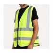 Reflective Safety Warning Vest For Construction Crews | https://www.bestnamebadges.com