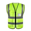 Reflective Safety Warning Vest For Construction Crews | https://www.bestnamebadges.com