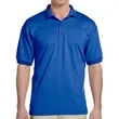 Gildan Dryblend 5.6 oz 50:50 Cotton/ Polyester Polo T-Shirt | https://www.bestnamebadges.com