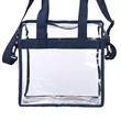 Stadium-Approved Clear Tote Bags | https://www.bestnamebadges.com