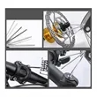 Mini Portable Multi Function Bicycle Tool Repair Kit | https://www.bestnamebadges.com