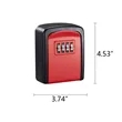 Outdoor Full Metal Combination Lock Key Storage Box | https://www.bestnamebadges.com
