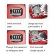 Outdoor Full Metal Combination Lock Key Storage Box | https://www.bestnamebadges.com