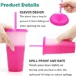 24OZ Magic Color Changing Tumbler with Straws(710ML) | https://www.bestnamebadges.com