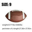 In Stock American 9 Training Pu Wear Rugby Balls | https://www.bestnamebadges.com