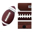 In Stock American 9 Training Pu Wear Rugby Balls | https://www.bestnamebadges.com
