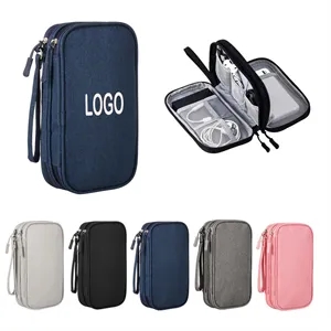 Double-Layer Digital Accessory Storage Travel Bag