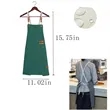 Waterproof Comfortable Canvas Apron | https://www.bestnamebadges.com