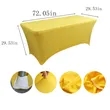 6ft Hotel Restaurant Exhibition Stretch Table Cover | https://www.bestnamebadges.com