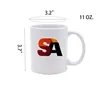 11 Oz. Ceramic Coffee Mug | https://www.bestnamebadges.com