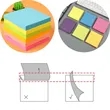 Multi Color Sticky Notes | https://www.bestnamebadges.com