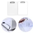 A4 Acrylic Clear Clip Boards | https://www.bestnamebadges.com