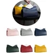 PU Leather Tissue Box Cover Modern Holder | https://www.bestnamebadges.com