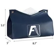PU Leather Tissue Box Cover Modern Holder | https://www.bestnamebadges.com