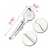 Multi Tool 6 in 1 Stainless Steel Key Ring Chain Pendant | https://www.bestnamebadges.com