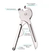 Multi Tool 6 in 1 Stainless Steel Key Ring Chain Pendant | https://www.bestnamebadges.com