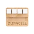 Bamboo Stand & Keypad Stress Reliever | https://www.bestnamebadges.com