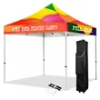 10' Hex Aluminum Frame With Full Color Canopy | https://www.bestnamebadges.com