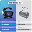 Solar Powered Bluetooth Speaker | https://www.bestnamebadges.com