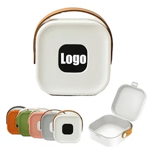 Plastic Portable Data Cable Organizer Case