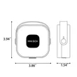 Plastic Portable Data Cable Organizer Case | https://www.bestnamebadges.com