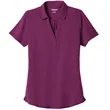 OGIO® Ladies Y-Neck Placket Polo T-Shirt | https://www.bestnamebadges.com