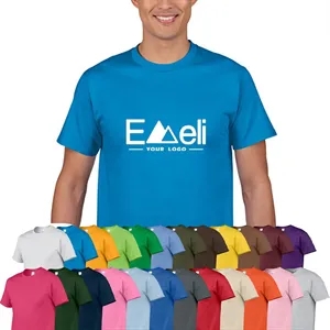 Cotton Advertising Culture Round Neck Short Sleeve
