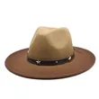 Colorblock Gradient Western Retro Style Cowboy Hat | https://www.bestnamebadges.com